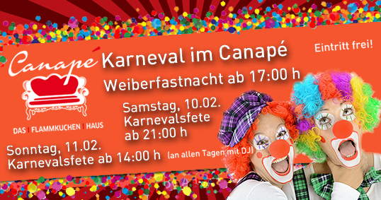 Karneval 2024 im Café Canapé in Ahlen
